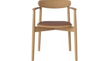 Cargar imagen en el visor de la galería, Merge Upholstered Dining Chair with armrest
