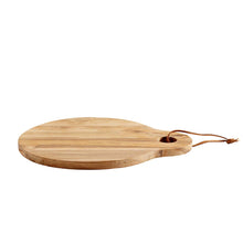 Cargar imagen en el visor de la galería, Cutting Board Round Base - Natural
