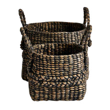 Cargar imagen en el visor de la galería, Basket Handle - Black - S/2
