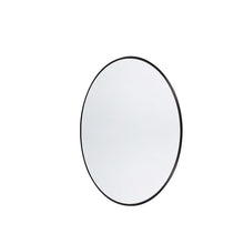 Cargar imagen en el visor de la galería, Wall mirror round Copenhagen S - Black
