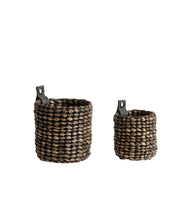Cargar imagen en el visor de la galería, Basket Mini - Black - S/2 (XS +S)
