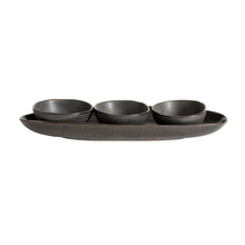 Cargar imagen en el visor de la galería, Long oval tray Mame - Coffee
