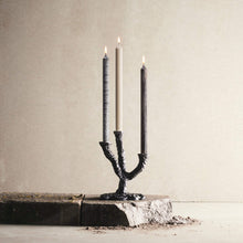 Cargar imagen en el visor de la galería, Candle holder Ava - Antique Dark Grey
