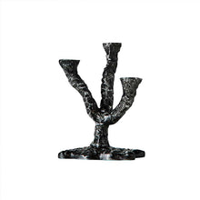 Cargar imagen en el visor de la galería, Candle holder Ava - Antique Dark Grey
